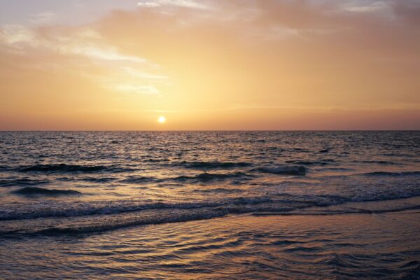 a nice sunset in St. Pete Beach