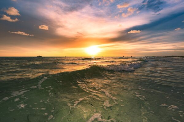 treasure island sunset