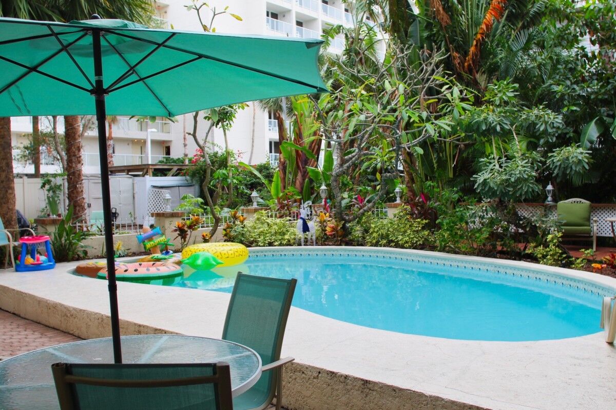 treasure island vacation rental pool 